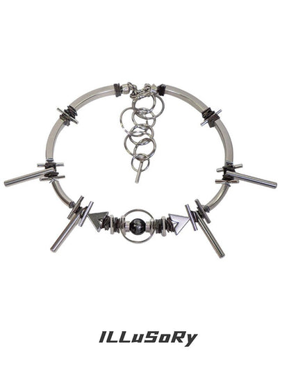 Doomsday Mech Punk Choker Necklace【s0000018822】