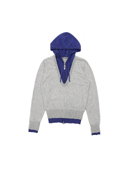 Handmade Patch Leaky Needle Sweater【s0000016119】
