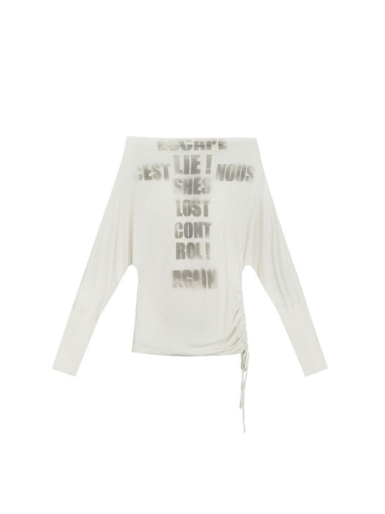 Thin Long Sleeve Printed Tee【s0000011851】