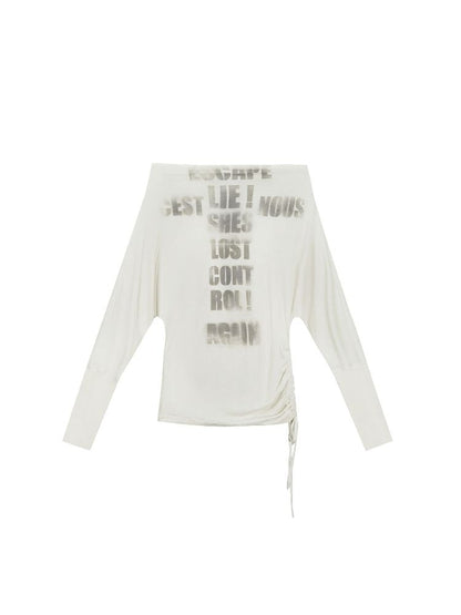 Thin Long Sleeve Printed Tee【s0000011851】