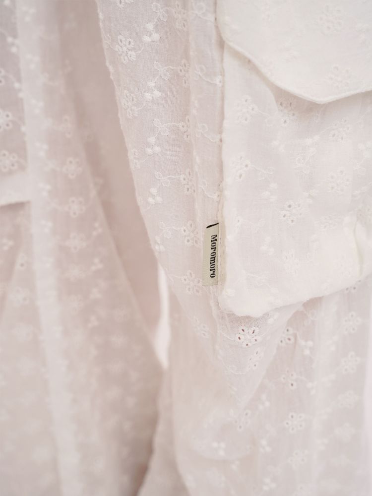 Cotton Jacquard Textured Cool Pants【s0000013459】