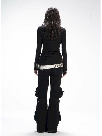 Five Point Flare Trousers【s0000011270】