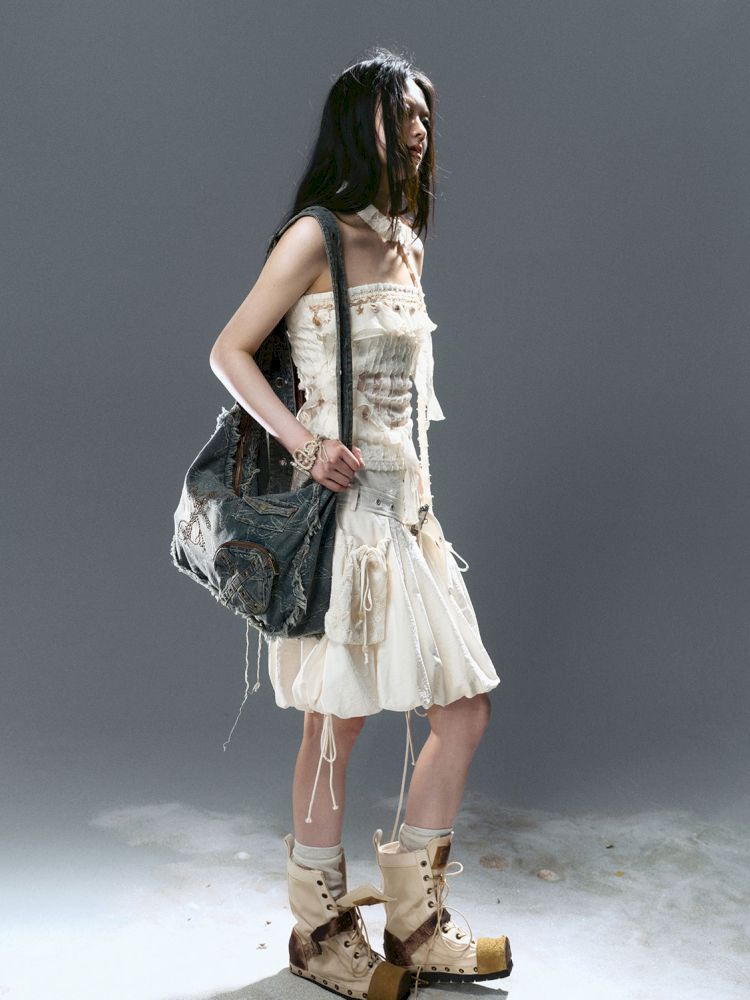 Stars-decorated crossbody bag【s0000012802】