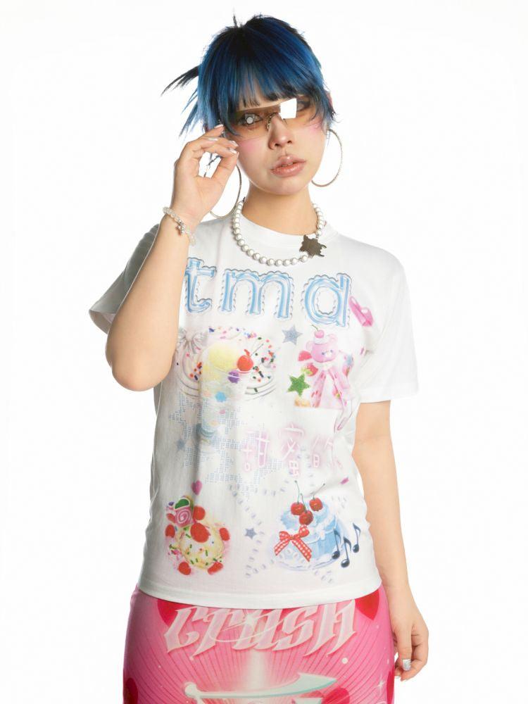 Pure cotton slim fit T-shirt【s0000013168】
