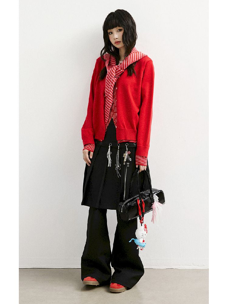 가짜 두 스커트 바지 [S0000011422]