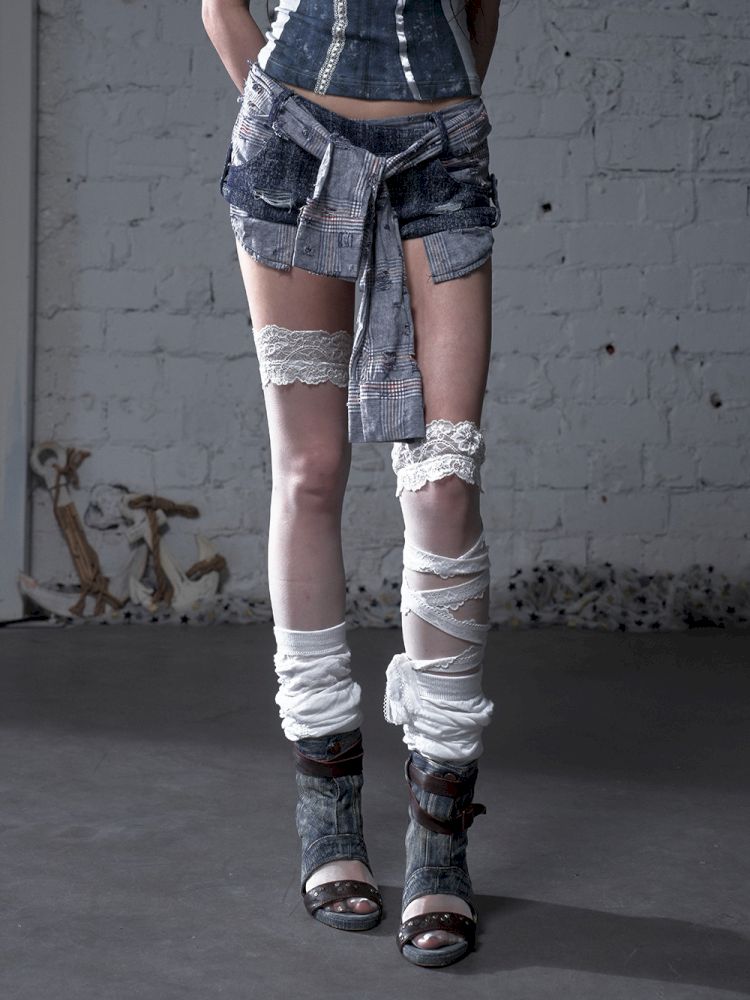 Slim-Fit Low-Waist Hot Girl Hot Pants【s0000012777】