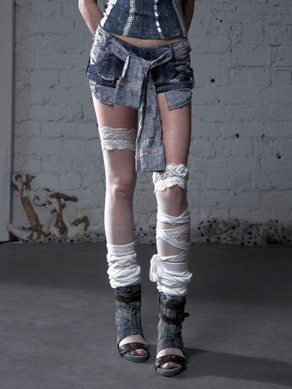 Slim-Fit Low-Waist Hot Girl Hot Pants【s0000012777】