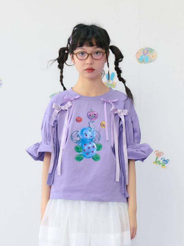 ASE KOTTON SHORT SEETGEE SUMME R 티셔츠 [S0000009538]