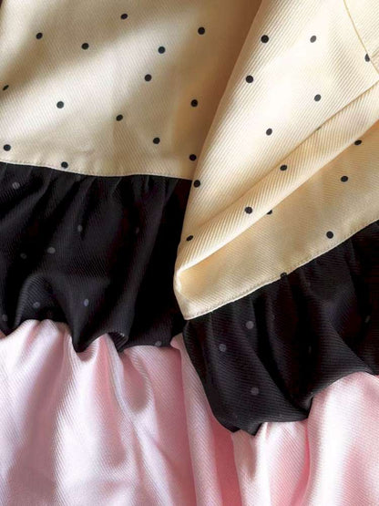 Patchwork Irregular Polka Skirt【s0000015393】