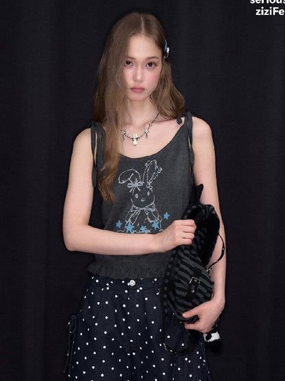Summer Playful Rabbit Camisole【s0000017161】