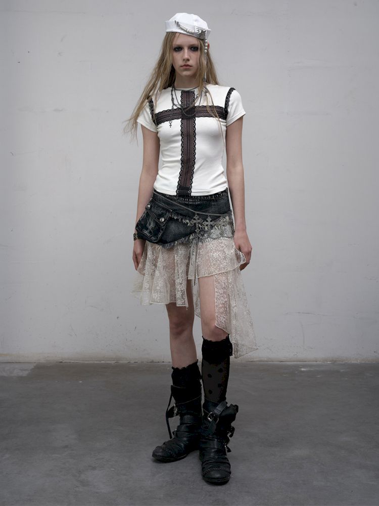 Two Wear Short Sleeve T-Shirt【s0000012619】