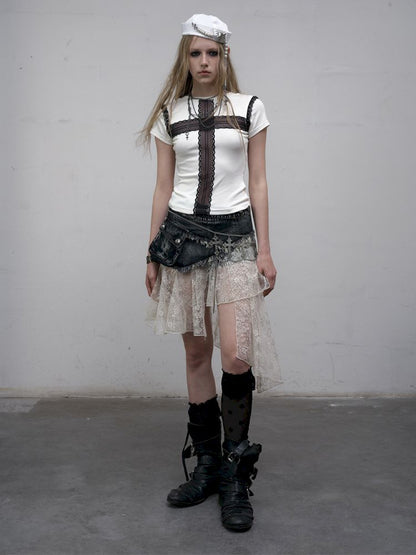 Two Wear Short Sleeve T-Shirt【s0000012619】
