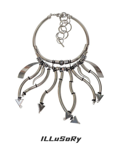Future Fantasy Handmade Bead Choker【s0000018838】