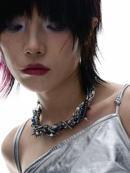 Doomsday Disco Electronic Punk Choker【s0000018854】