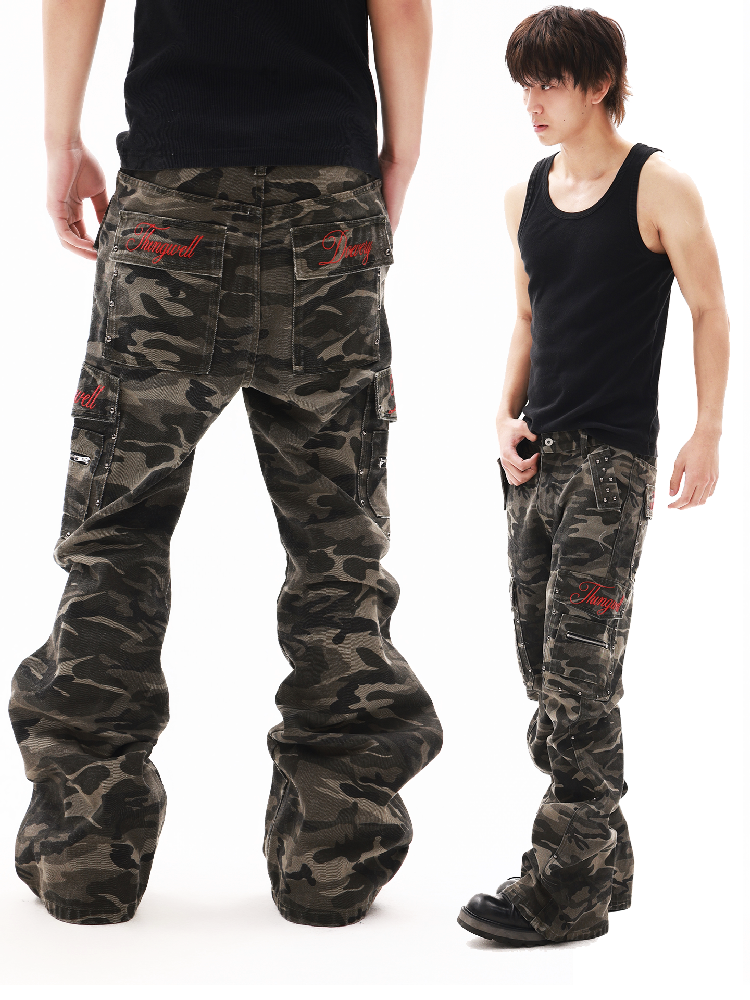 Wasteland Camouflage Utility Jeans【s0000018345】