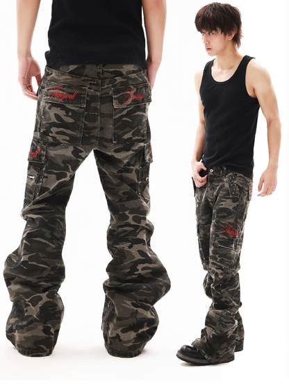 Wasteland Camouflage Utility Jeans【s0000018345】