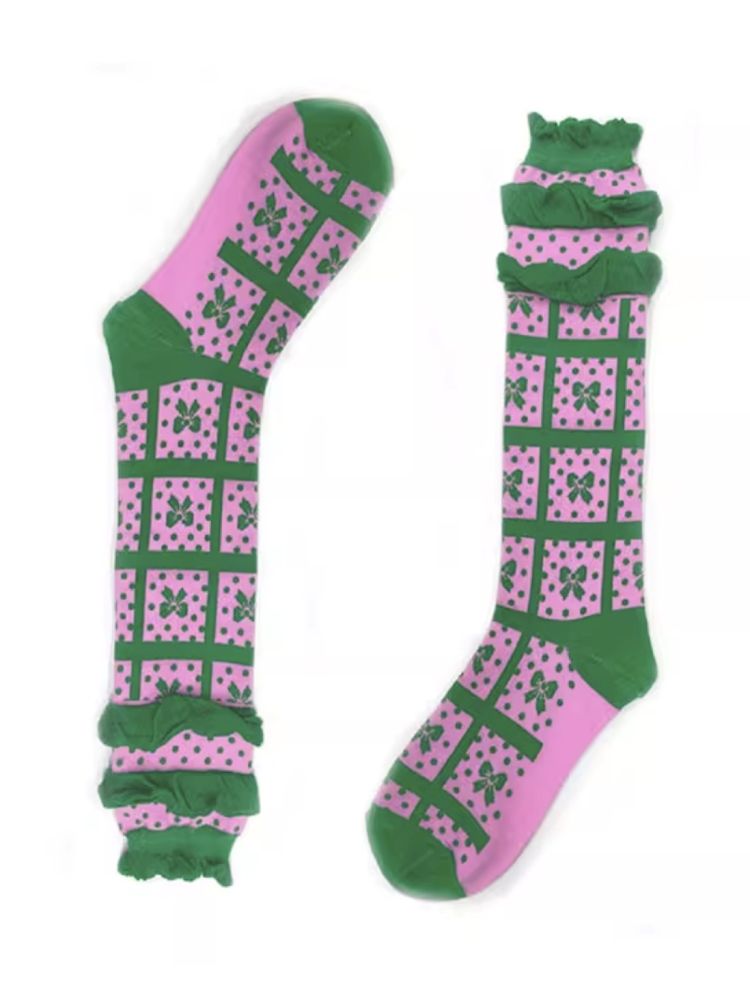 Calf Socks Ruffle 3 Pairs【s0000012450】