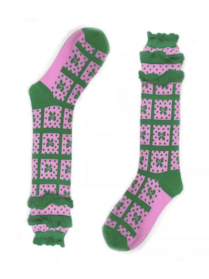 Calf Socks Ruffle 3 Pairs【s0000012450】