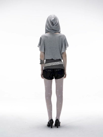 Batwing Sleeve Short-Sleeved T-Shirt【s0000012706】