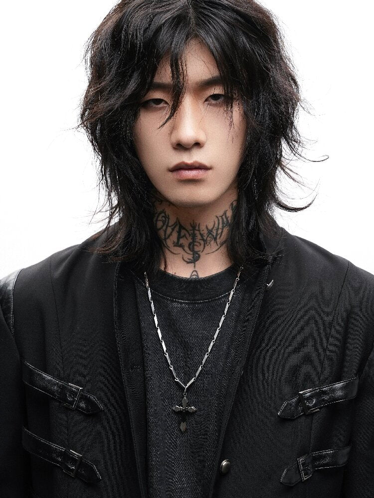 Versatile Cross Titanium Necklace【s0000018986】