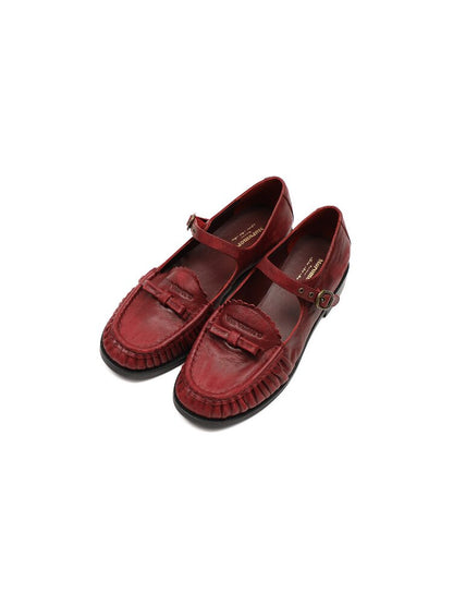 Vintage Mary Jane Loafers【s0000017904】