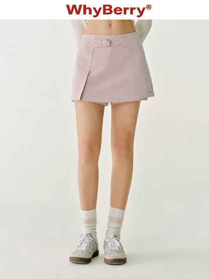 Peplum Double Layer Bottom Short【s0000011971】