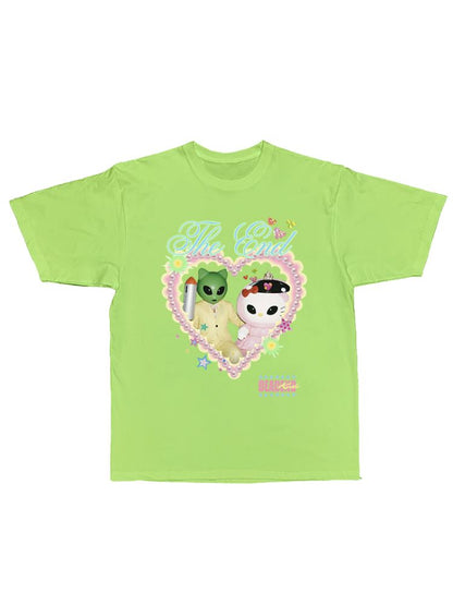 Printed Loose T-Shirt【s0000012461】