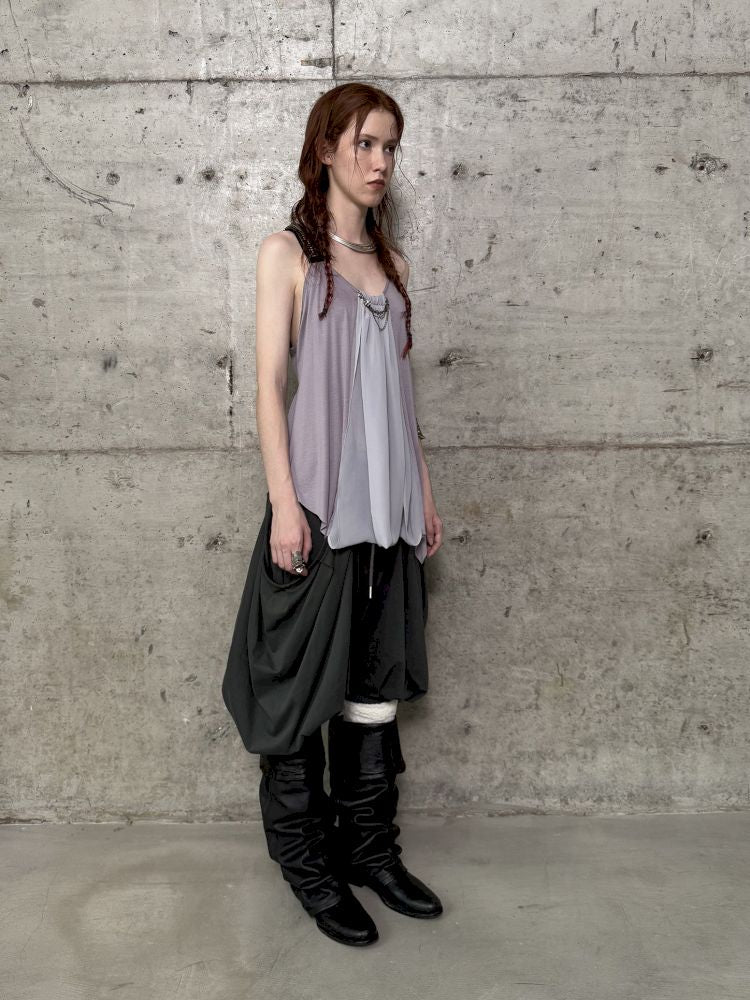 Loose A-line Y-shaped Doll Tank Top【s0000012711】