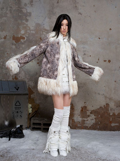 DEERSKIN VELVET FUR COAT [S0000010491]