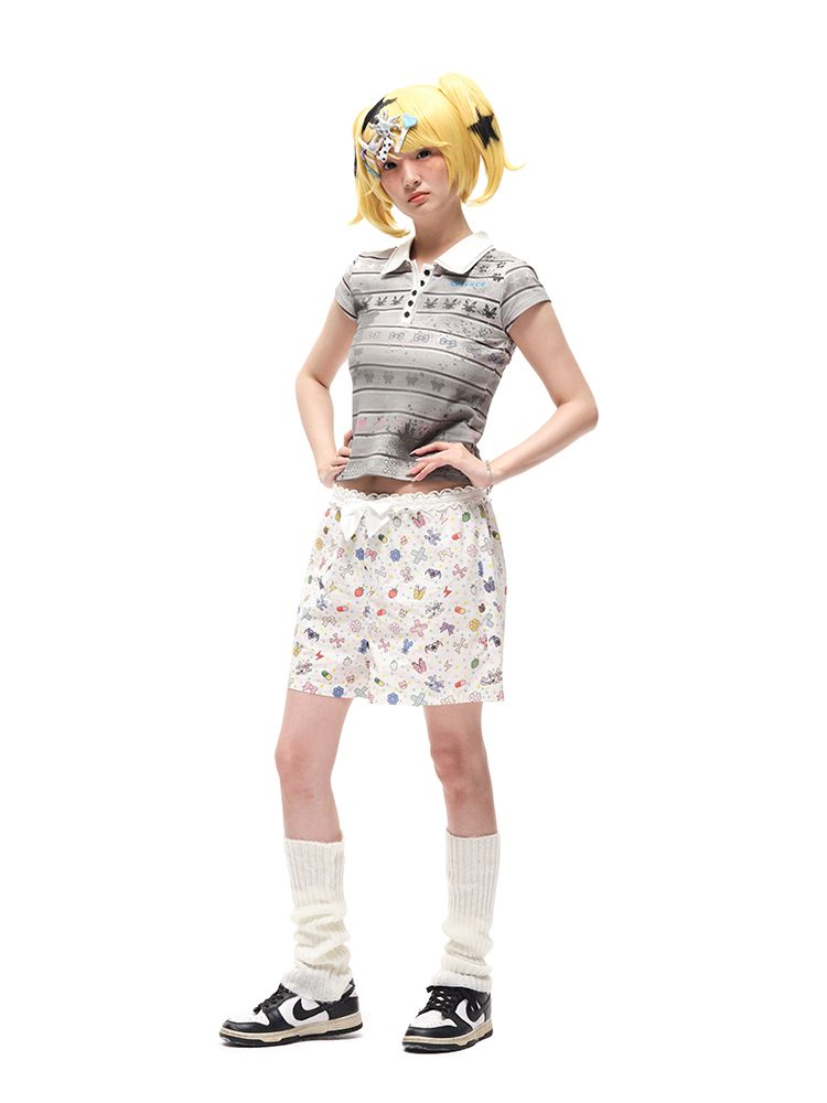 Dirty Polo Shirt【s0000012583】