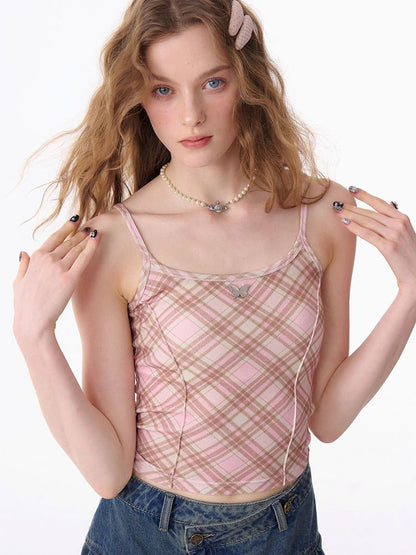 Retro Plaid Short Inner【s0000012262】