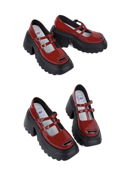 Mary Jane Thick Bottom Shoes【s0000011722】