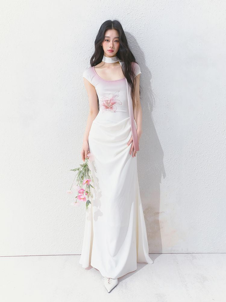 Atmosphere Printed Skinny Dress【s0000012146】