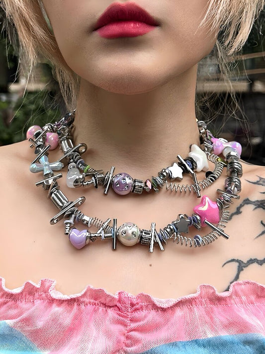 Handmade Spring Trouser Chain Necklace【s0000018892】