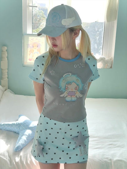 Fake Two Piece Skirt Pants【s0000012199】