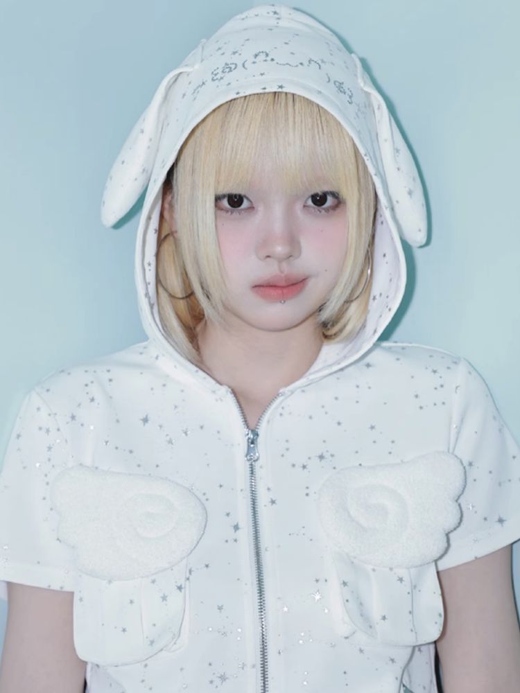 Hot Rhinestone White Vest Jacket【s0000012334】