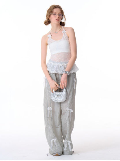 Hollow Hanging Neck Vest Camisole【s0000011677】