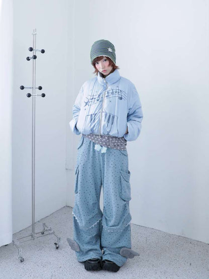 Blue Angel Wings Paratrooper Cargo Pants【s0000014692】