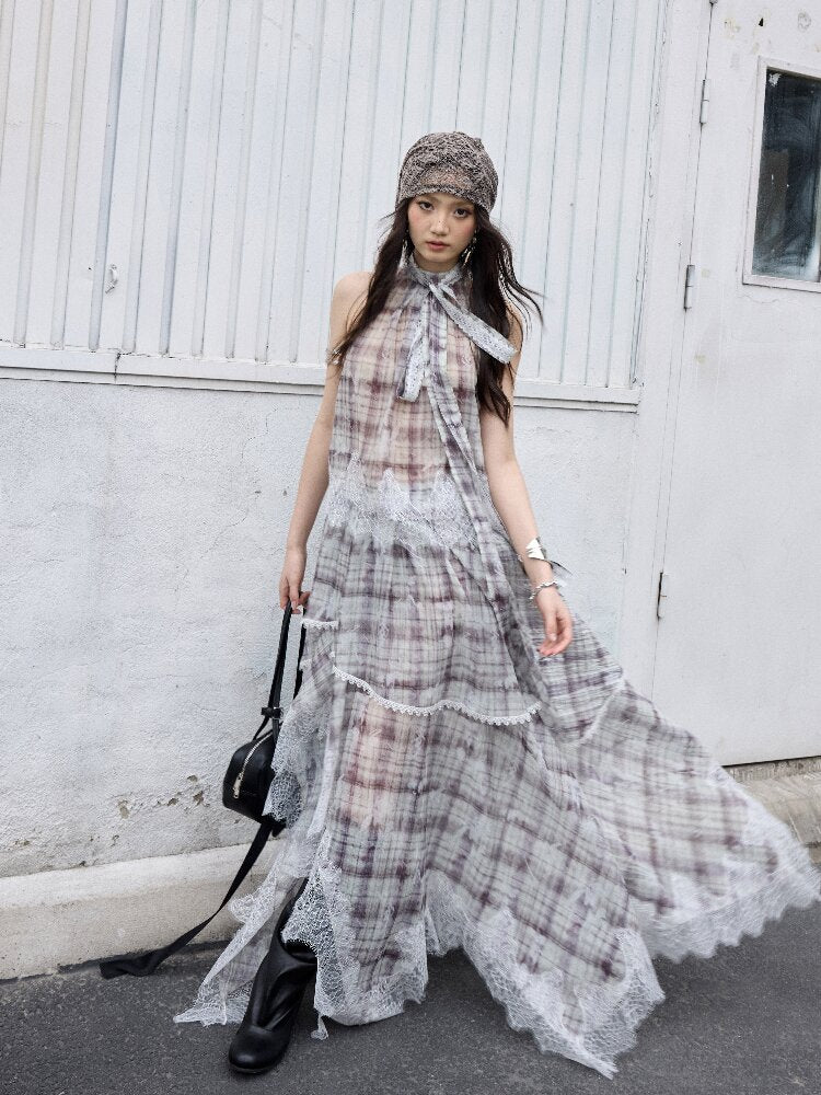 Romantic Irregular Lace Patchwork Dress【s0000016862】