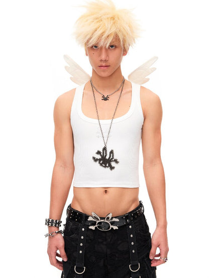 Hot Diamond Angel Wing Vest【s0000016493】