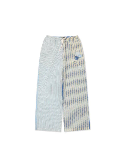 Striped Beaded Bikini Shirt Pants【s0000017415】