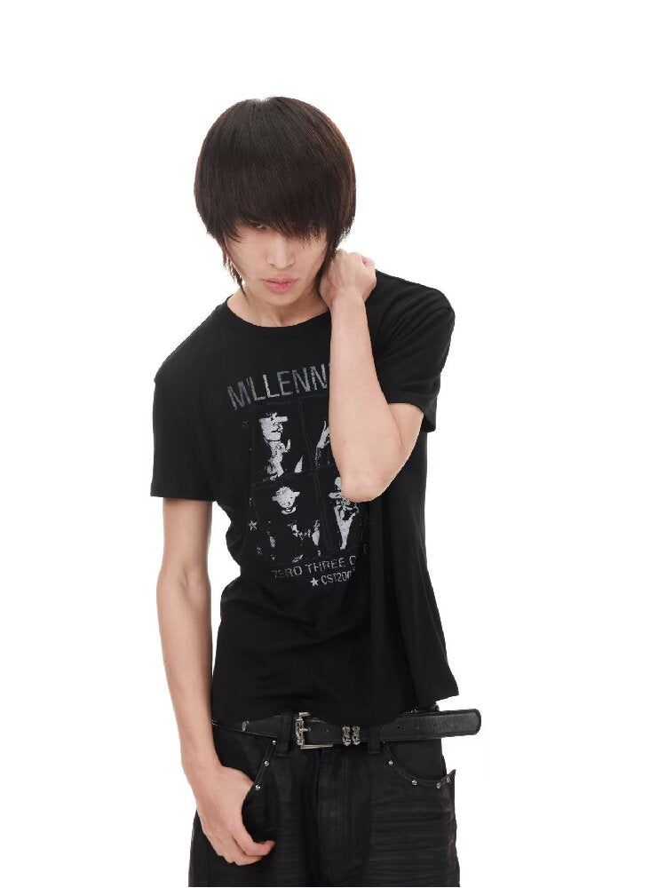 Dark Quadrangle Portrait Crew Tee【s0000018222】