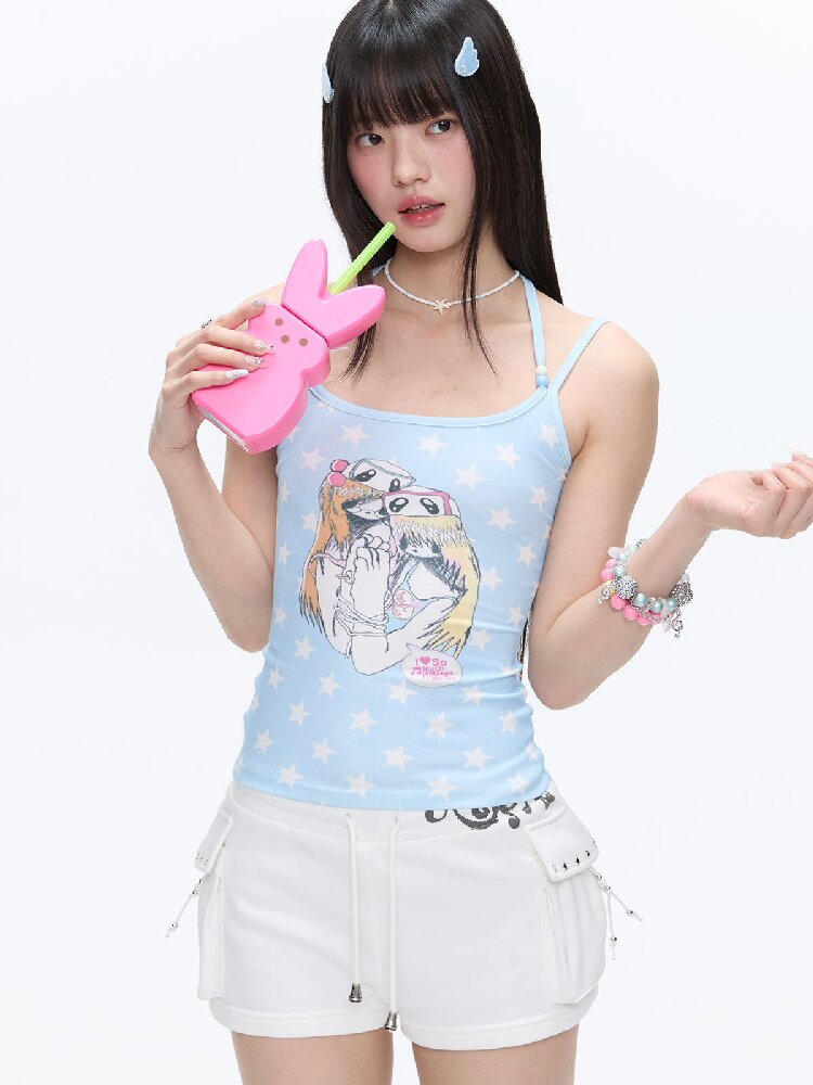 Childlike Beaded Camisole Top【s0000016409】