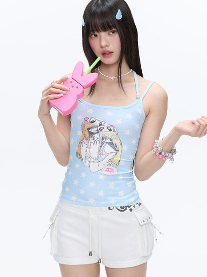 Childlike Beaded Camisole Top【s0000016409】