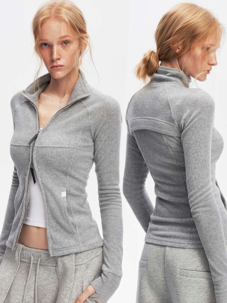 Minimalist Fleece Cycling Slim Jacket【s0000014880】