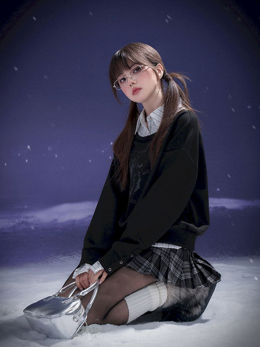 College Style Pullover【s0000011666】