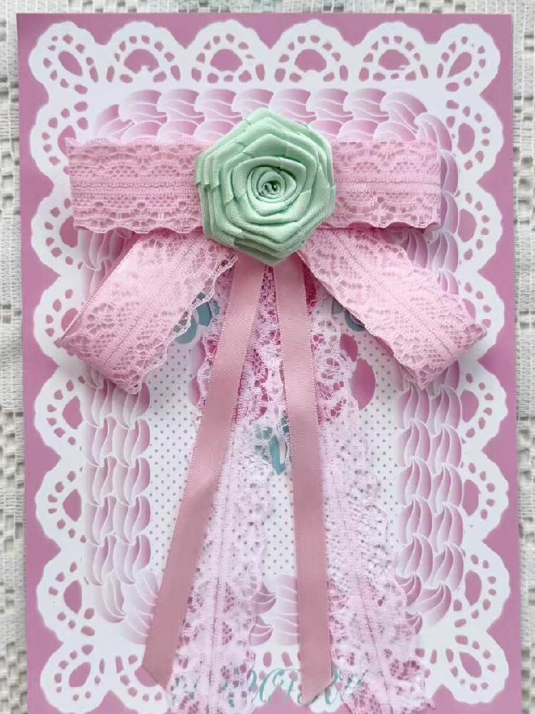 Old Fashioned Bow Hair Clip Brooch【s0000017463】