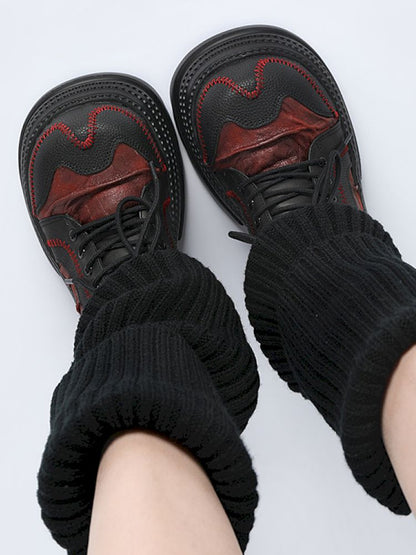 Gothic small leather shoes【s0000013708】