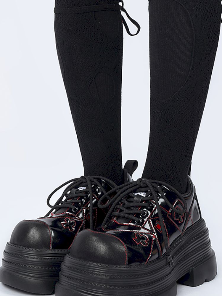 Punk thick bottom muffin shoes【s0000013712】