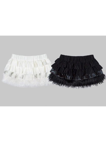 Hairy Cake Short Skirt [S0000010499]